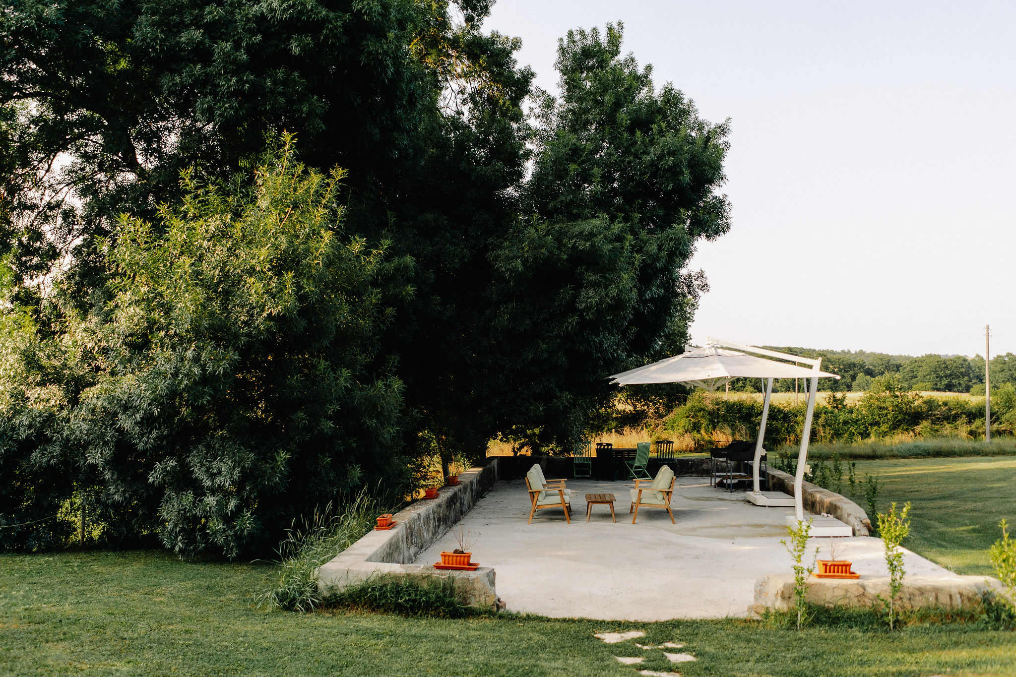 Area Barbeque Grosseto Agriturismo con Piscina Casale delle Rose