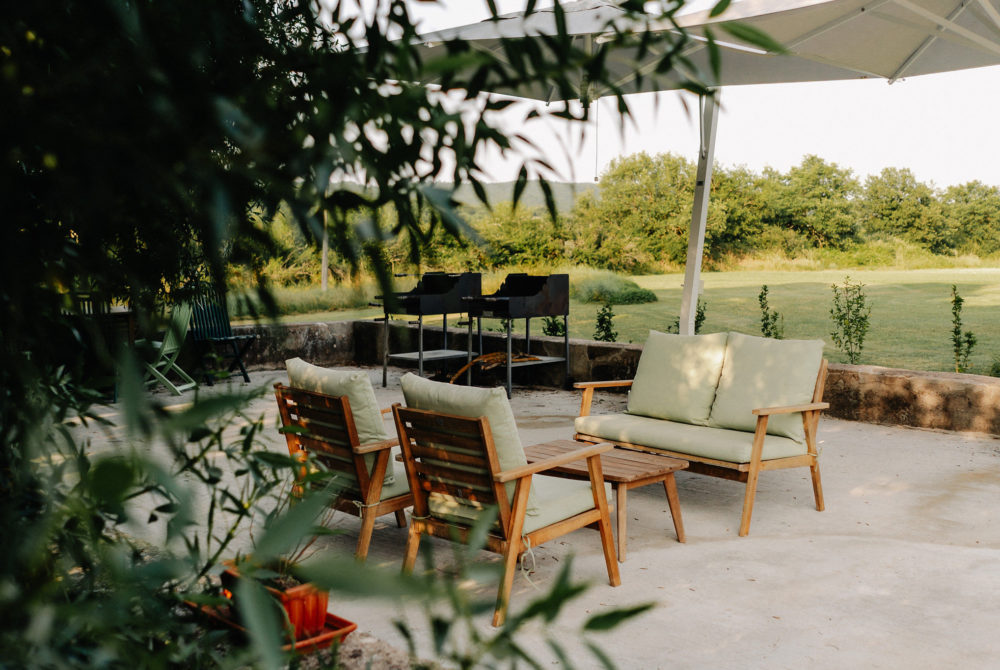 Zone relax dell'Agriturismo Grosseto il Casale delle Rose